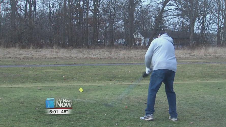 A golfer's Christmas wish comes true