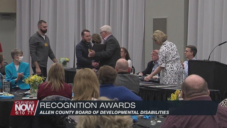 Allen County Board of DD giving recognition to essential partners and providers