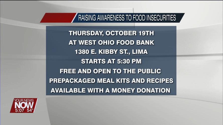 Area organizations teaming up to raise awareness of food insecurities with event on Oct. 19th