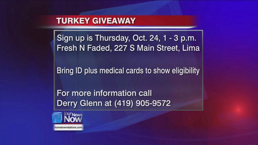 Turkey giveaway coming back for 7th year