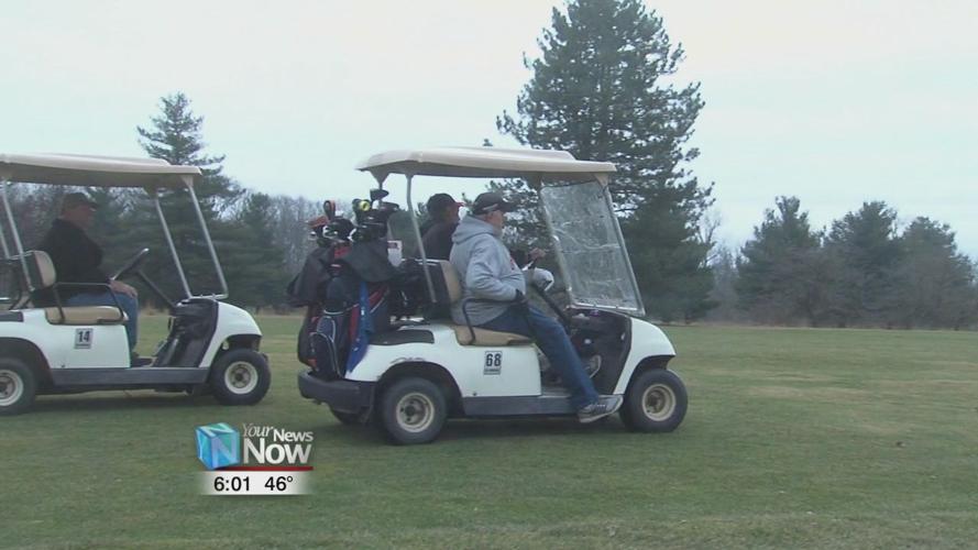 A golfer's Christmas wish comes true