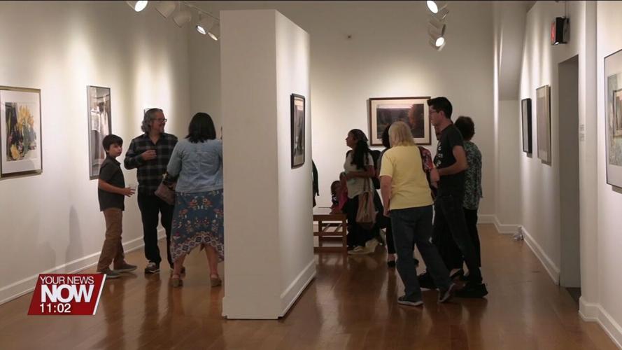 ArtSpace/Lima holds opening reception for Plaza Collection of watercolors from Ohio artists