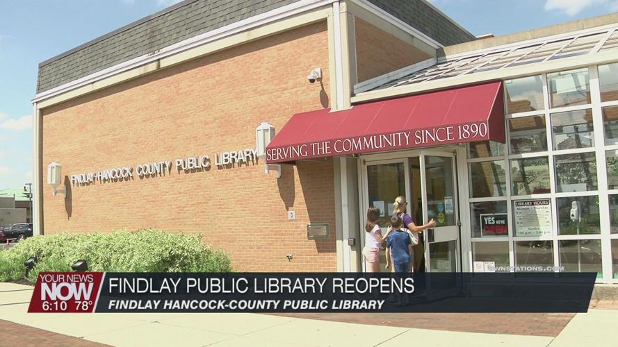 Findlay Public Library reopens with safety modifications