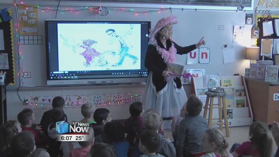 Right to Read Week wraps up with Be A Book Day at Cridersville Elementary School