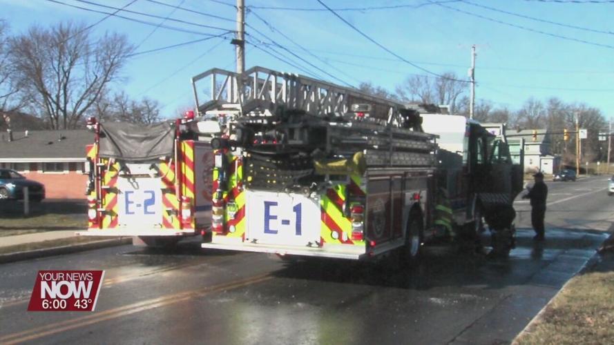 Fire causes total loss of a home on West North Street in Lima Saturday morning