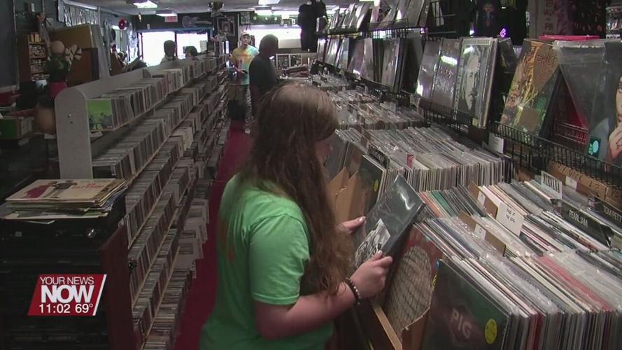 Music lovers flock to Groamy's for National Record Store Day