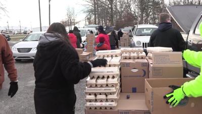 Early arrivals create parking concerns at West Ohio Food Bank