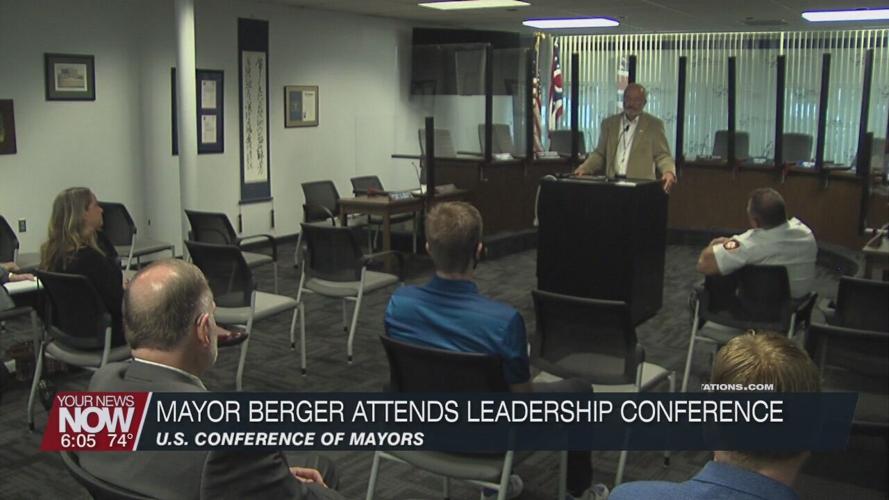 Lima Mayor David Berger attends last in-person event with the U.S. Conference of Mayors