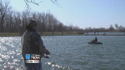 Schoonover Lake gets fresh batch of rainbow trout