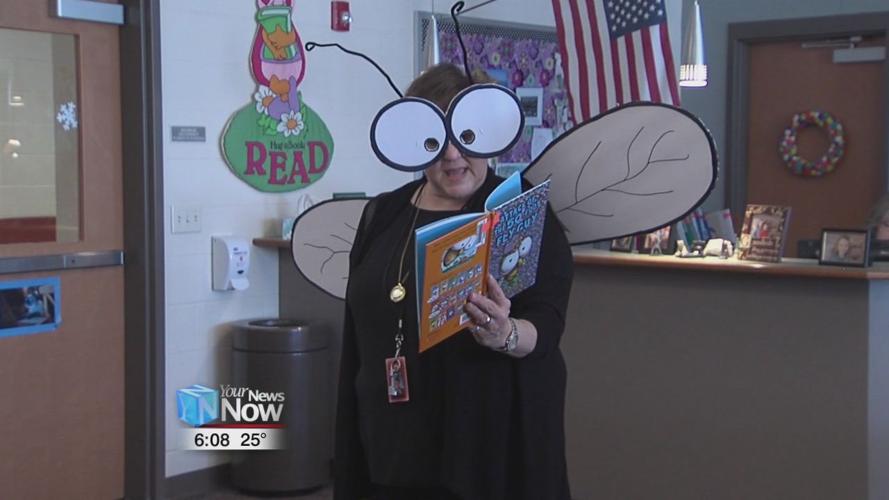 Right to Read Week wraps up with Be A Book Day at Cridersville Elementary School