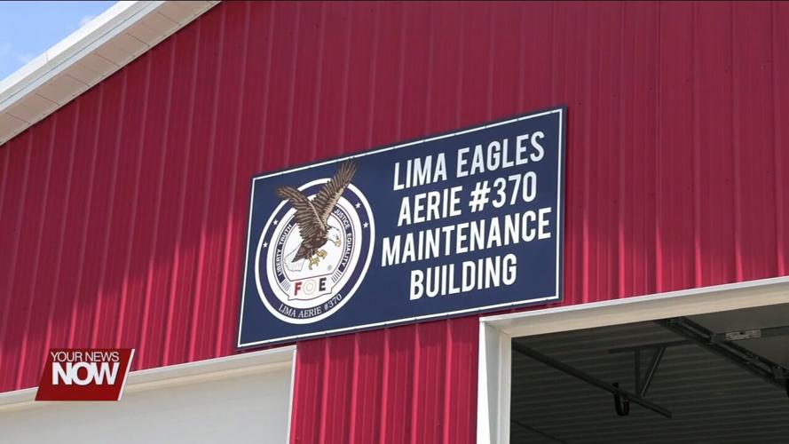 Allen Co. Fairgrounds gets new maintenance building thanks to state funding and donation from Lima Eagles