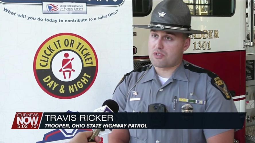 Allen County organizations advocate seatbelt use at "Click It or Ticket" campaign kickoff event