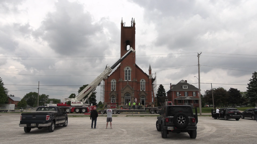 Maria Stein community coming together one day after massive church fire
