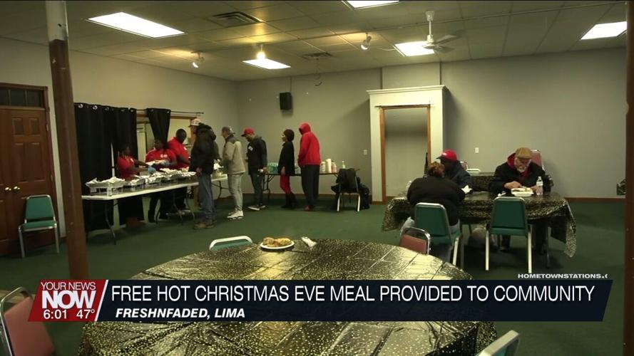 FreshnFaded and O'Henry's Meals On Wheels give out free Christmas Eve meals