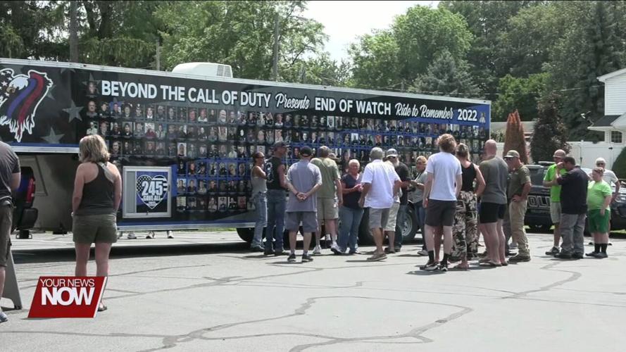 National nonprofit Beyond the Call of Duty stops in Bluffton in tribute to Officer Dominic Francis