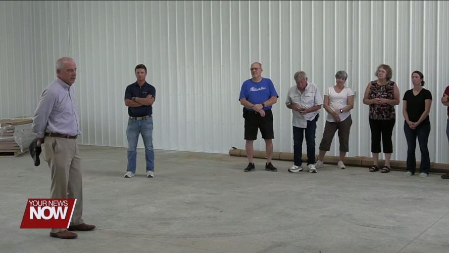 Allen Co. Fairgrounds gets new maintenance building thanks to state funding and donation from Lima Eagles