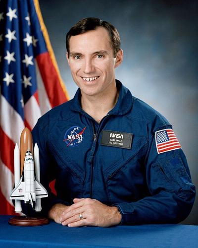 Astronaut Carl Walz in Wapakoneta for Apollo 11 55th Anniversary