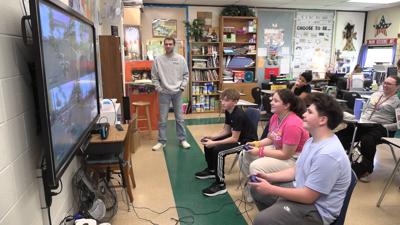 Lima Catholic students learn healthy habits during Positive Addiction Week