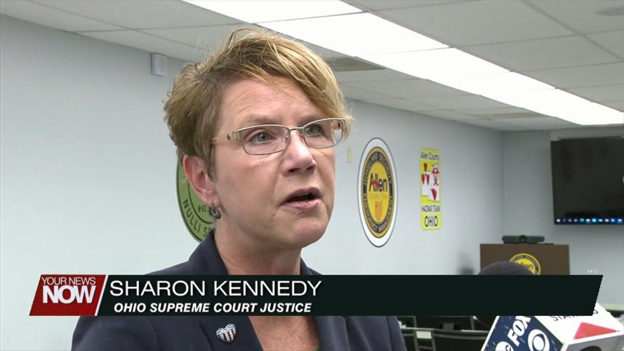 Justice Sharon Kennedy promoting veteran treatment program to local law