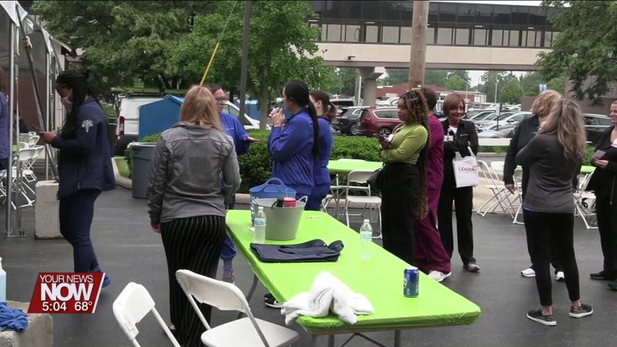 Mercy Health-St. Rita's puts on a picnic to thank employees in honor of National Hospital Week