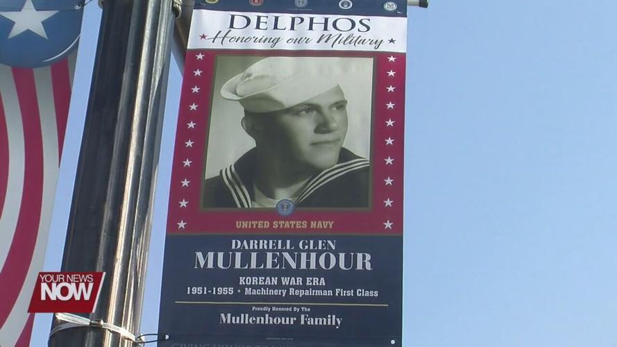 Banners go up in Delphos to honor the men and women that served