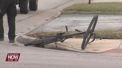Bicyclist sustains head injury after Car VS Bike Crash