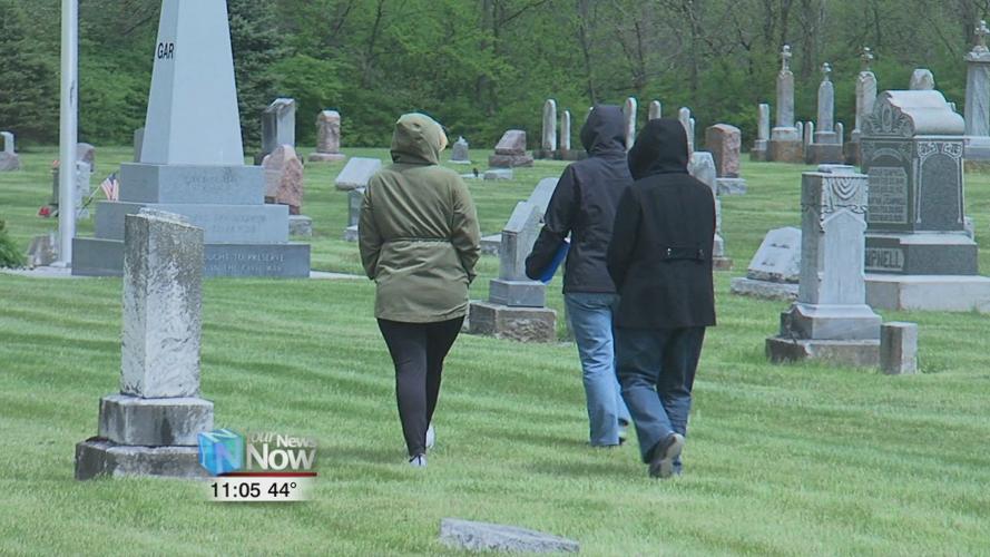 A trip to the cemetery turned into a history lesson for this Kalida family