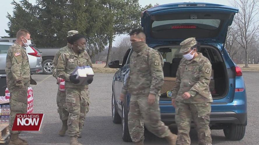 WOFB pop-up distribution feeds even more families