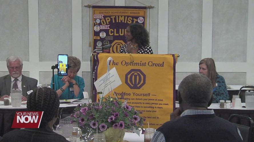 Shawnee Optimists award students and hear about following dreams