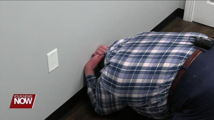 Meteorologist Conner Prince shows us how to properly take shelter during a tornado warning