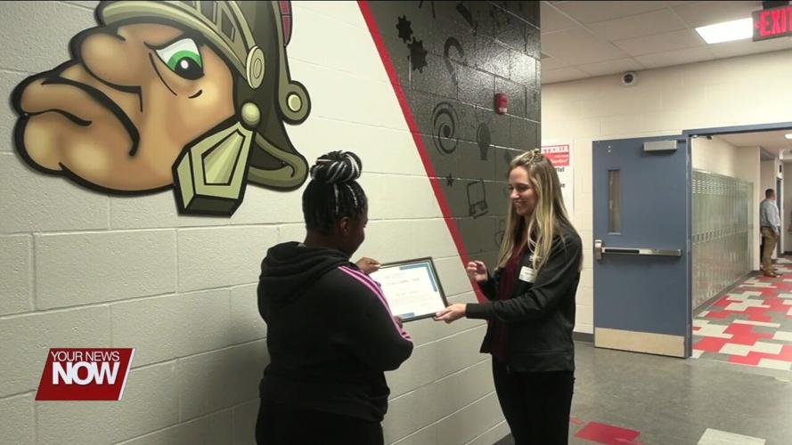 Giy'lynn Grisby named October 2024 Student Employee of the Month by OhioMeansJobs Allen County