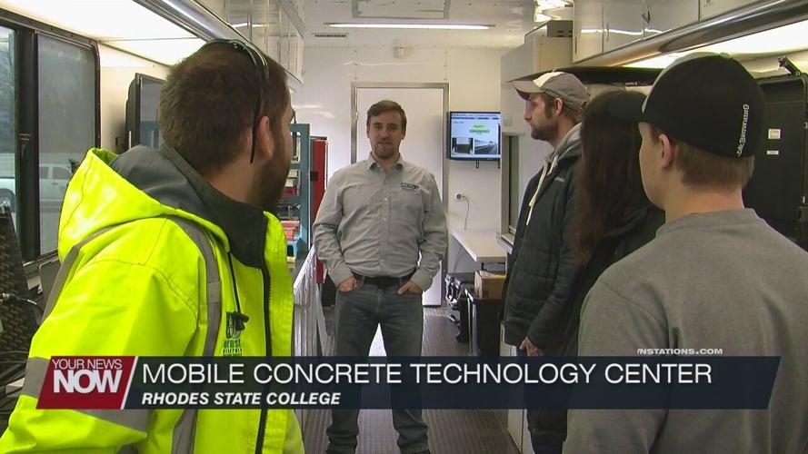 Mobile Concrete Technology Center makes stop at Rhodes State College