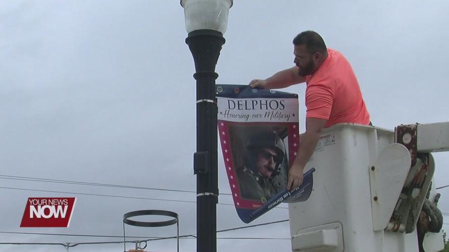 Banners go up in Delphos to honor the men and women that served