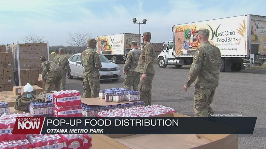 WOFB pop-up distribution feeds even more families