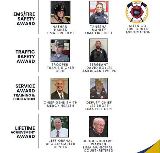 Allen County Safe Community Awards recognizes those who positively impact Lima/Allen County
