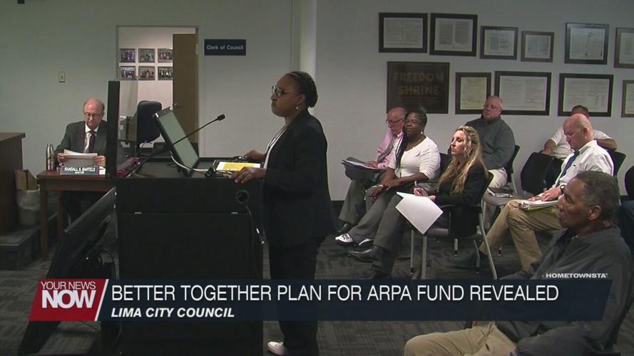 A proposed plan for the $26.3 million in ARPA presented to Lima City Council