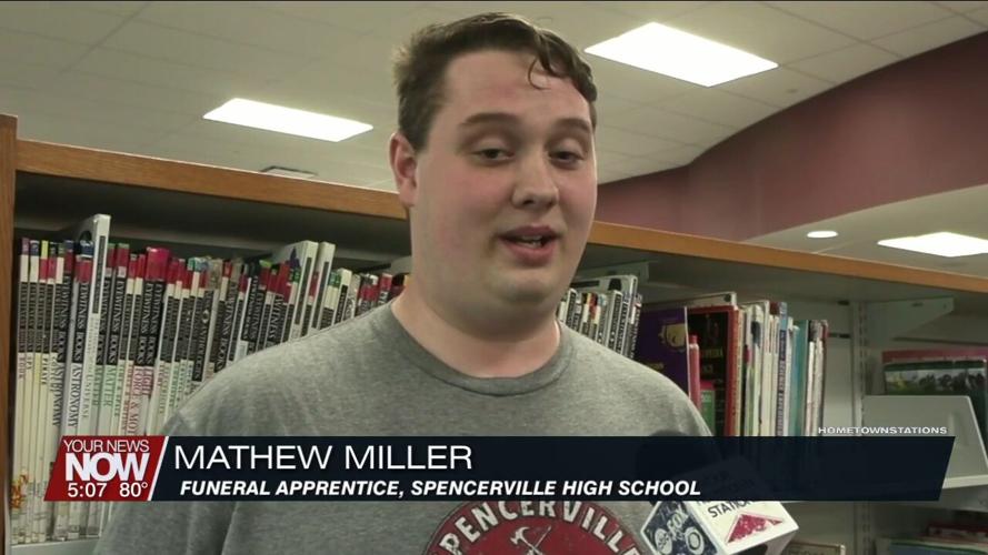Mathew Miller named May 2024 Student Employee of the Month by OhioMeansJobs Allen County