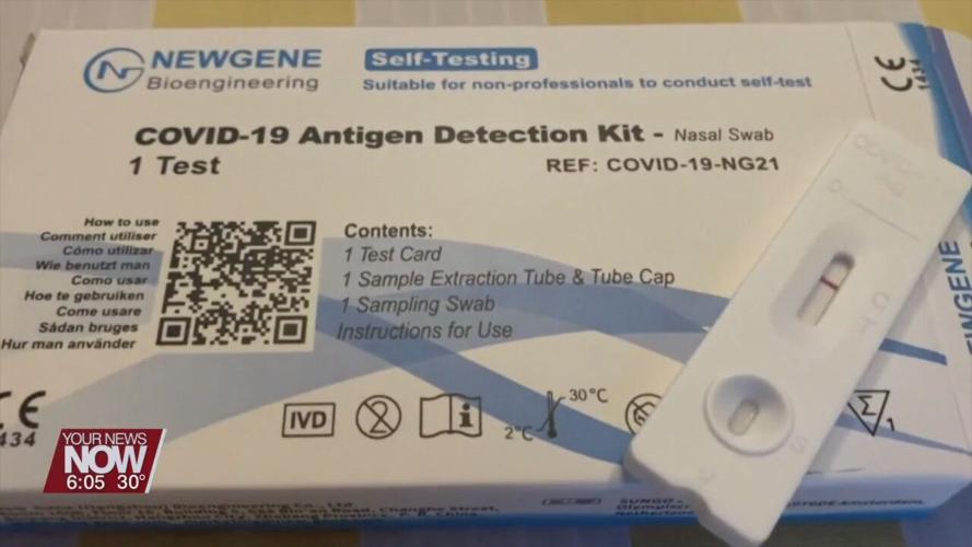 At Home Covid-19 Test Kits are are hard to come by but should be available in next couple of weeks
