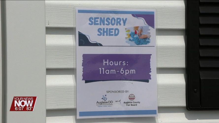 Auglaize County Board of Developmental Disabilities partners with fairgrounds for Sensory Shed