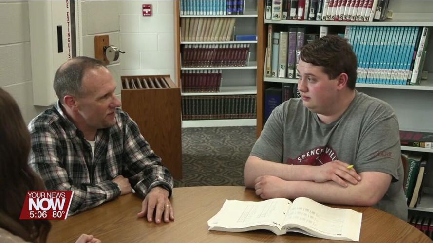 Mathew Miller named May 2024 Student Employee of the Month by OhioMeansJobs Allen County