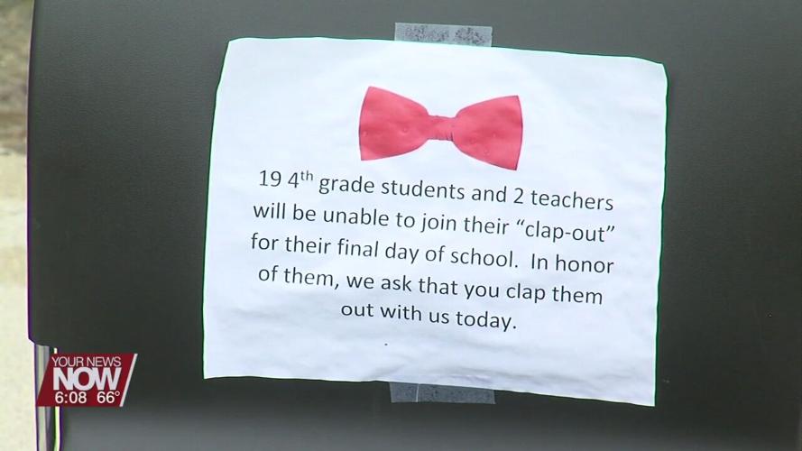Cridersville Elementary claps-out outgoing 4th graders; also pays respects those lost in Texas shooting