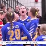 Miller City sweeps St. Paul to advance to regional final