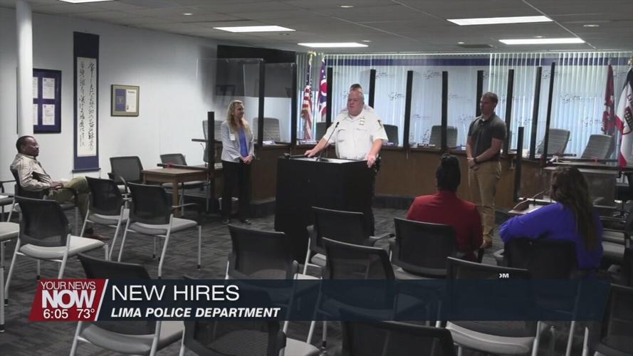 The Lima Police Department introduces two new officers and is looking for more hires