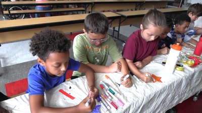ArtSpace Lima inspires imagination through summer park art activities