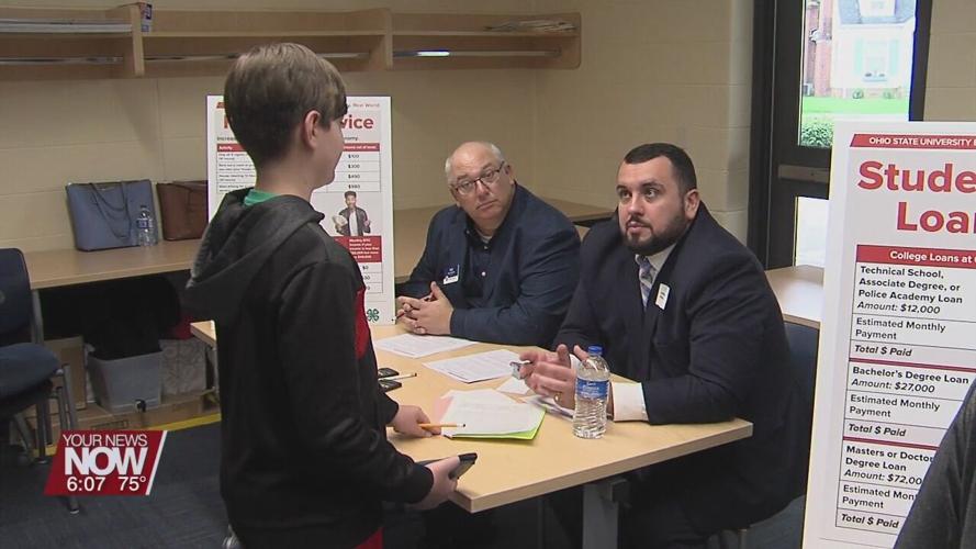 State Treasurer visits Donnell Middle School while students take part in Real Money Real World program