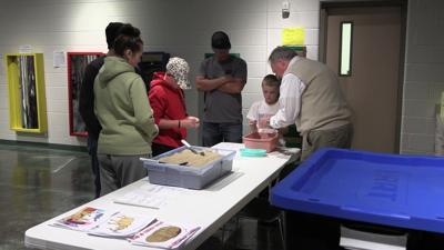 Families dig into science during National Fossil Day at Allen County Museum