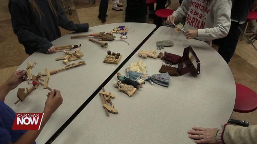 Allen County Museum takes Unity students back to the 1800s with Traveling Trunk program