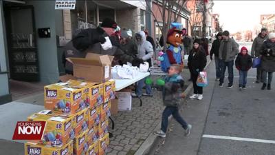 Kids having a great time and making great memories at Children's Hometown Holiday