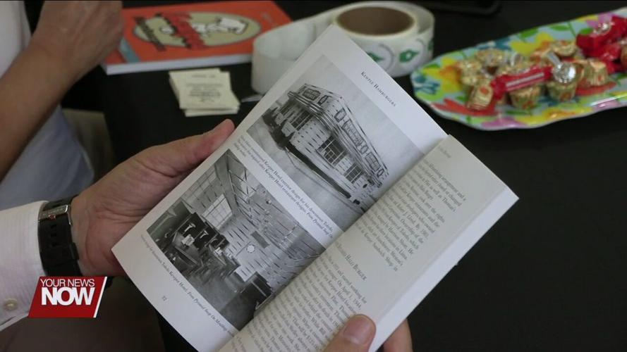 Author of "Kewpee Hamburgers: A Mity Nice History" meets locals at book signing