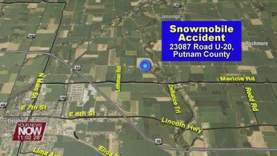 Putnam County man hospitalized in snowmobile accident
